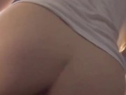 Girl stretches her ass for a big cock and fucks him quickly 3/16