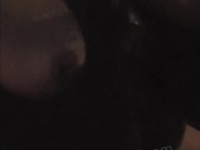 Asian MILF With Big Tits Driving Topless in Car 7/16