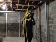Self Bondage Suspension! 10/16