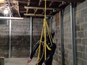 Self Bondage Suspension! 11/16