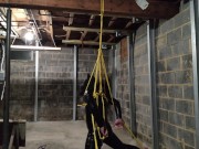 Self Bondage Suspension! 16/16