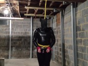 Self Bondage Suspension! 3/16