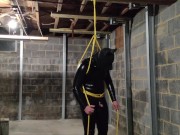 Self Bondage Suspension!