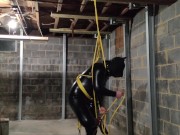 Self Bondage Suspension! 6/16