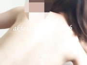 カメラに映る自分の痴態に恥ずかしがる騎乗位陥没乳首の穴女 11/16