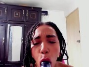 Latina College girl first anal plug 10/16