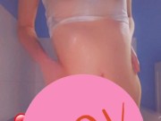 ⚠️💦WET, OILY, SLIPPY💦⚠️ Oil dripping everywhere 😳😈 14/16