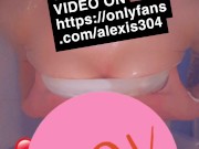 ⚠️💦WET, OILY, SLIPPY💦⚠️ Oil dripping everywhere 😳😈 7/16