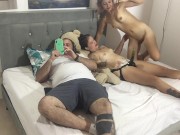 I FUCK MY GIRLFRIEND IN FRONT OF MY STEPFATHER 11/16