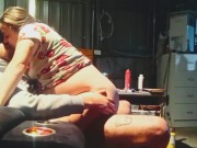 The pregnant misses had something else on her mind then games....my cock 16/16