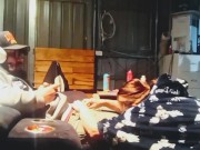 The pregnant misses had something else on her mind then games....my cock 7/16