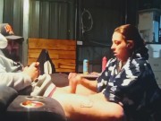 The pregnant misses had something else on her mind then games....my cock 9/16