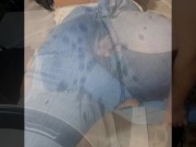 Doll with sexy body in sexy skinny tight jeans.New poses, and sexy sound from pussy, vacuum sound 16/16