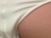 Pulling down my pants showing my genitals 2/16