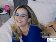 HelenWaldorf Smile to guests. Access Live Chat with Simple Registration in Bed 2/16