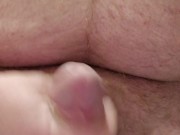 Masturbation with close up cumshot 12/16