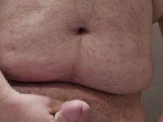 Masturbation with close up cumshot 9/16