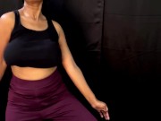 Stepmom says Son of bitch Fuck me hardly | My Stepmom  having Sex with me after Zumba 1/16