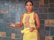 Transparent Seethrough One Piece Try On 13/16