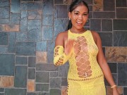 Transparent Seethrough One Piece Try On 14/16