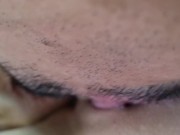 Husband playing with the vibrator in my pussy and sucking me nicely made me cum 💦💦💦💦 7/16