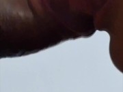 ¡LA MEJOR BOCA DE ORDEÑO TE HIZO CORRERTE DOS VECES! Sensual PREPUCIO Mamada! Chupando polla sin cor 7/16