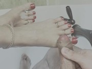 Me vengo en sus pies sexys 9/16