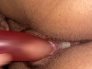 Dripping Cum While Fucking And Teasing My Tight Creamy Pussy 12/16