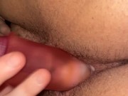 Dripping Cum While Fucking And Teasing My Tight Creamy Pussy 4/16