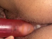 Dripping Cum While Fucking And Teasing My Tight Creamy Pussy 9/16