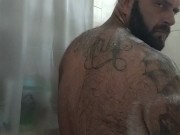 Soapy shower fun 12/16