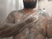 Soapy shower fun 7/16
