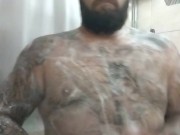 Soapy shower fun 8/16