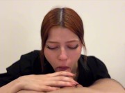 ADICTA A LA VERGA no va a parar hasta que acabe en su boca 3/16