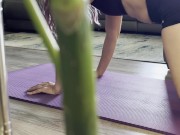 Caught by STEPSIS IN YOGA PANTS! Teaches Me Lesson - FAWNTALES // Hermanastra en pantalones de yoga 1/16