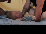 Eva Korinn submits to bull. creampie clean up 16/16