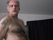 Stroking my hard cock and cumming. 8/16