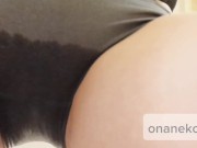 【変態OL】たくさん我慢してパンツの上からおもらしプレイ　日本人/素人/個人撮影/おしっこ 15/16