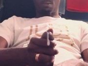 ASMR Ebony_Big_dick_play_cumshot 16/16