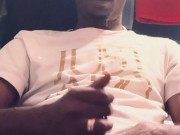 ASMR Ebony_Big_dick_play_cumshot 2/16