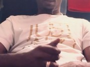 ASMR Ebony_Big_dick_play_cumshot 3/16