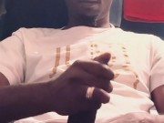 ASMR Ebony_Big_dick_play_cumshot 4/16