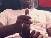 ASMR Ebony_Big_dick_play_cumshot 9/16