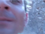 Beautiful Spanish amateur Monica Ledesma fucks with pornstar outdoors 14/16