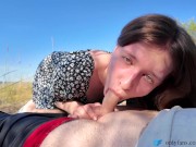 Visiting Public Beach To Suck Dick & Swallow Cum Before Going Swimming 16/16