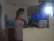 Empleada follada en la cocina por su jefe 2/16