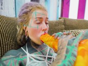 Solo in Fishnets & High Heels: Naughty Pussy Play & Deep Anal Teasing with My Biggest Toy 8/16