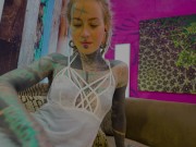 Solo in Fishnets & High Heels: Naughty Pussy Play & Deep Anal Teasing with My Biggest Toy 9/16