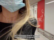 STRANGER CHALLENGE - I ask a stranger to fuck me in the toilets of the Paris airport 9/16