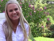 Solo Sensual Scene with Barra Brass and Her New Toy - LETSDOEIT 4/16